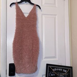 Barbie Pink Fur dress